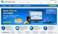 stockpair homepage